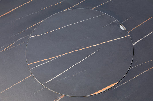 City Outdoor Coffee Table With BBQ Dark Stain