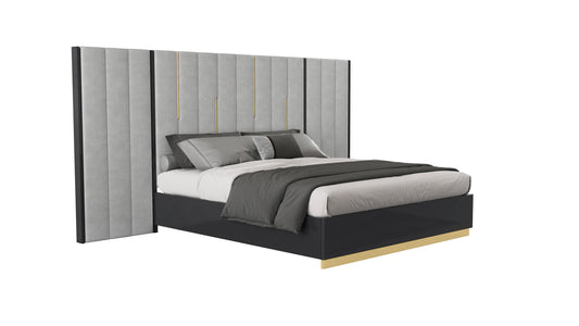 Liyana Modern Bedroom Suite Titanium Gold