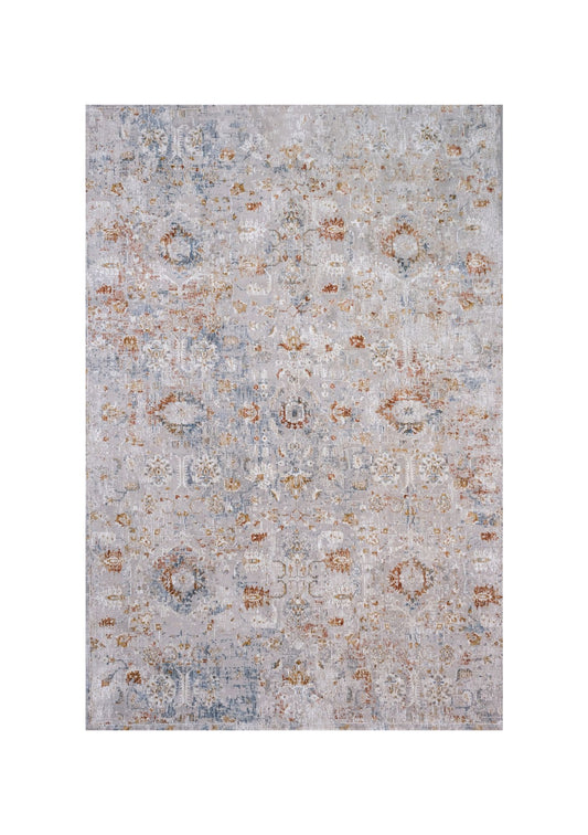 Rieka Ls284D Light Gray Modern Area Rug