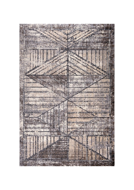 Tiger 4692A Beige / Grey Modern Area Rug