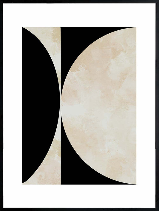 19181 Canvas Artwork Printed Black Frame