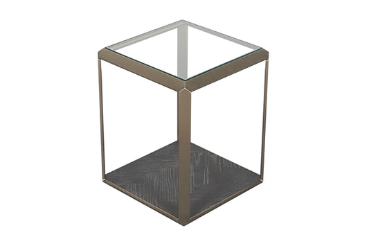 Luna Glass Side Table