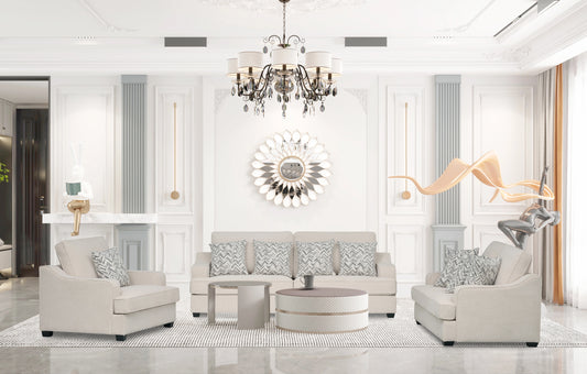 Austin Fabric Sofa Set