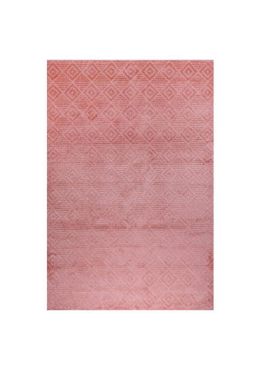 Lucca E645A Pink Modern Area Rug