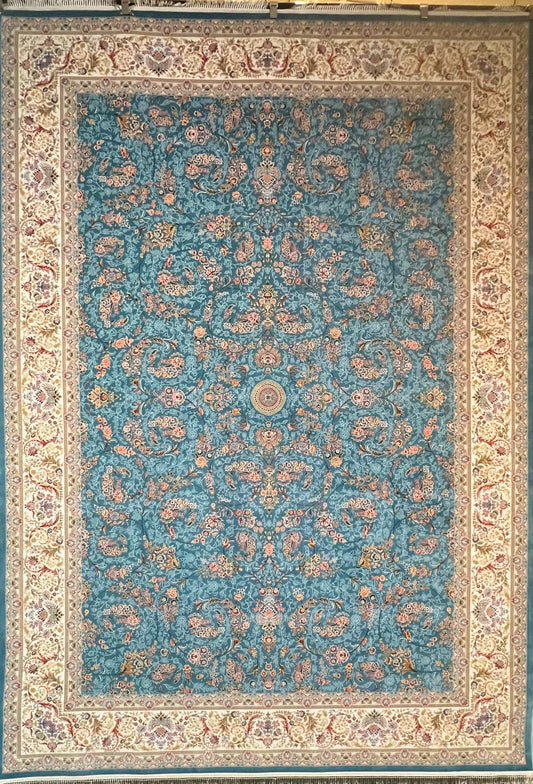 Zartosht 6600 Blue Persian Traditional Rug