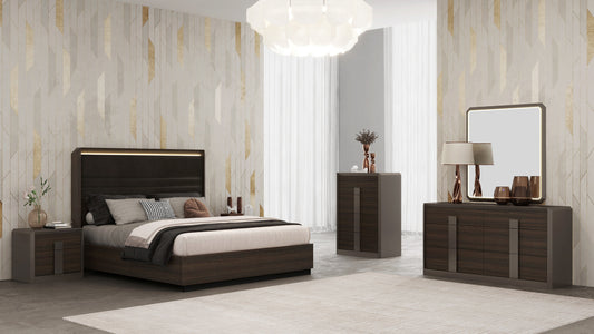 Ruby Modern Bedroom Suite Black