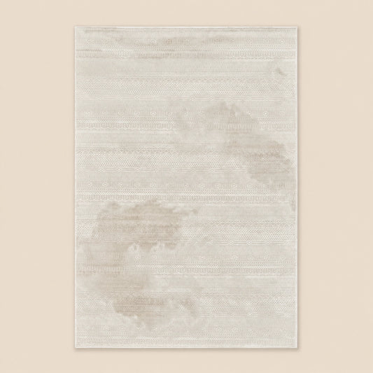 Anemon T053A Cream Light Beige Modern Area Rug