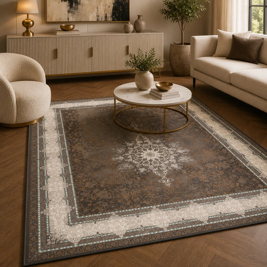 Asayesh 122327 Traditional Persian Area Rug