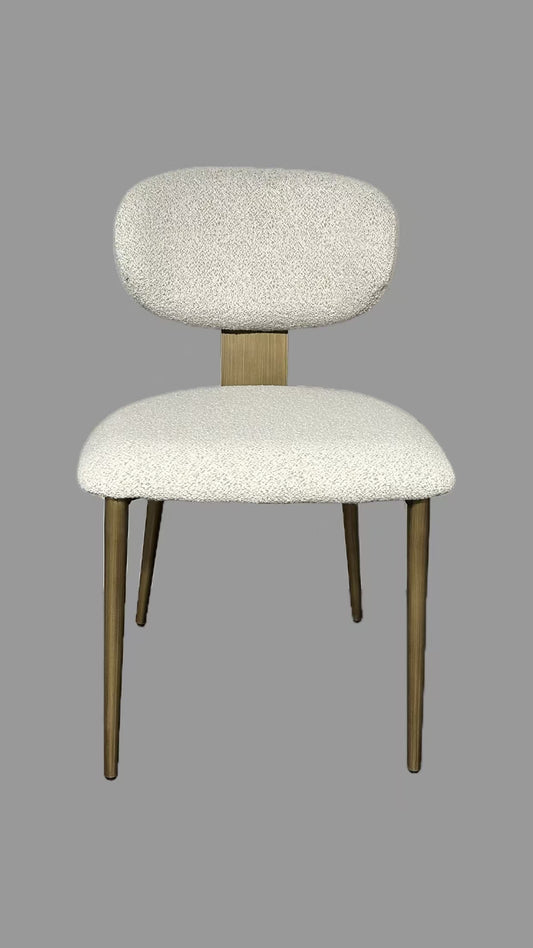 Turin Dining Chair Cream
