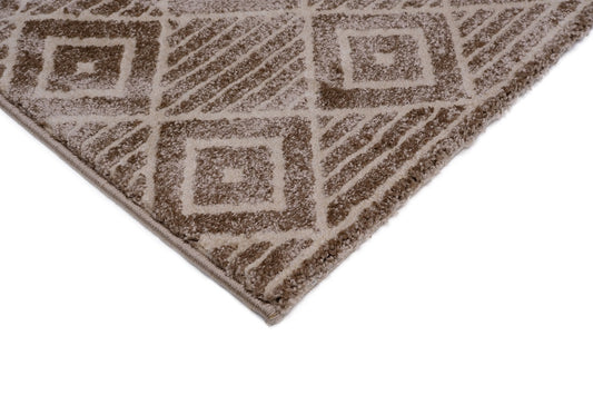 Lucca E645A Toupe Modern Area Rug