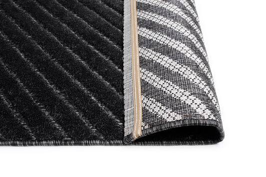 Venus E497A Anthracite Modern Area Rug