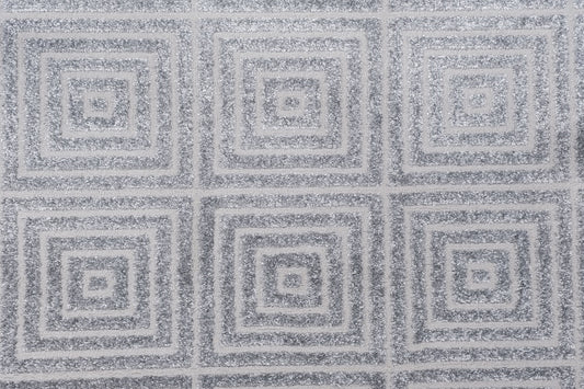 Lucca E646A Light Grey Modern Area Rug