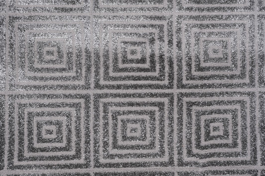 Lucca E646A Dark Grey Modern Area Rug