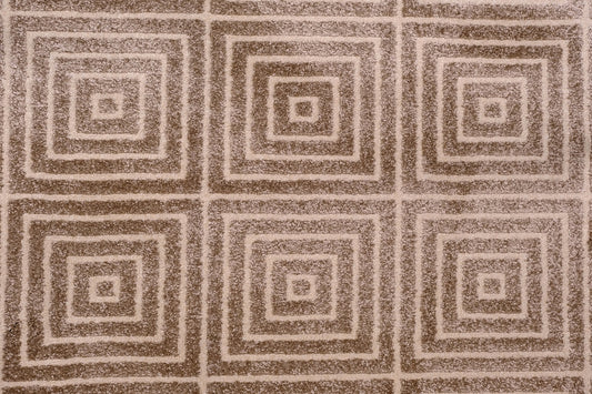 Lucca E646A Toupe Modern Area Rug