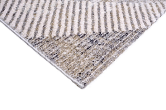 Tiger 5162A Cream / Medium Grey Modern Area Rug
