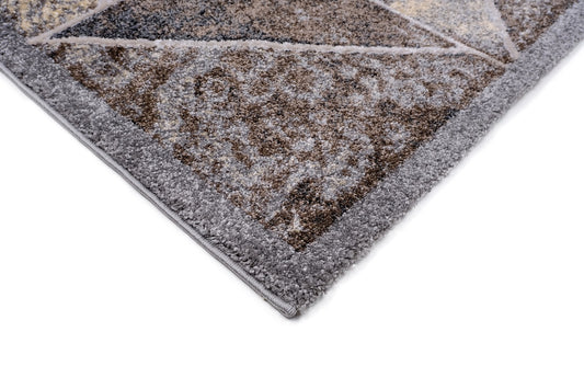 Tiger 9995A Grey / Dark Vizon Modern Area Rug