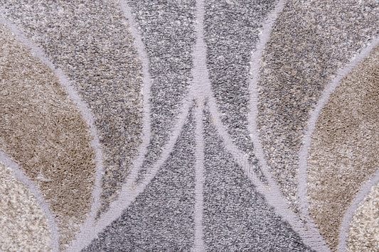 Tiger 9808A Grey / Beige Modern Area Rug