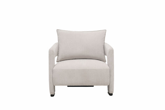 Ease Fabric Modern Armchair Grey