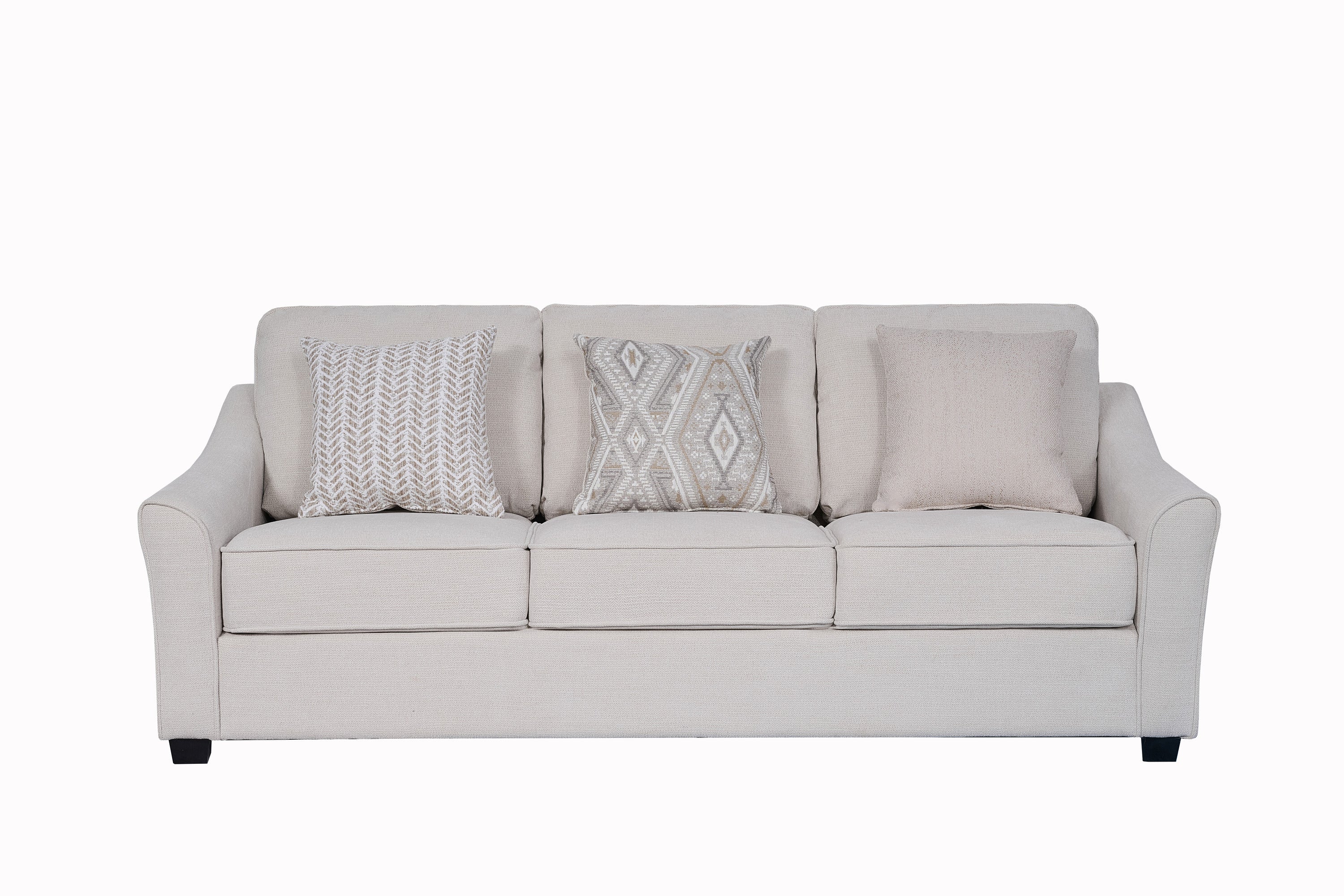 Victoria Beige Fabric Modern Sofa Set Victoria Beige Fabric Modern Sofa Set
