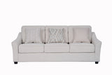 Victoria Beige Fabric Modern Sofa Set Victoria Beige Fabric Modern Sofa Set