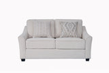 Victoria Beige Fabric Modern Sofa Set Victoria Beige Fabric Modern Sofa Set