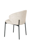 Mars Fabric Modern Upholstered Design Dining Chair Beige Mars Fabric Modern Upholstered Design Dining Chair Beige