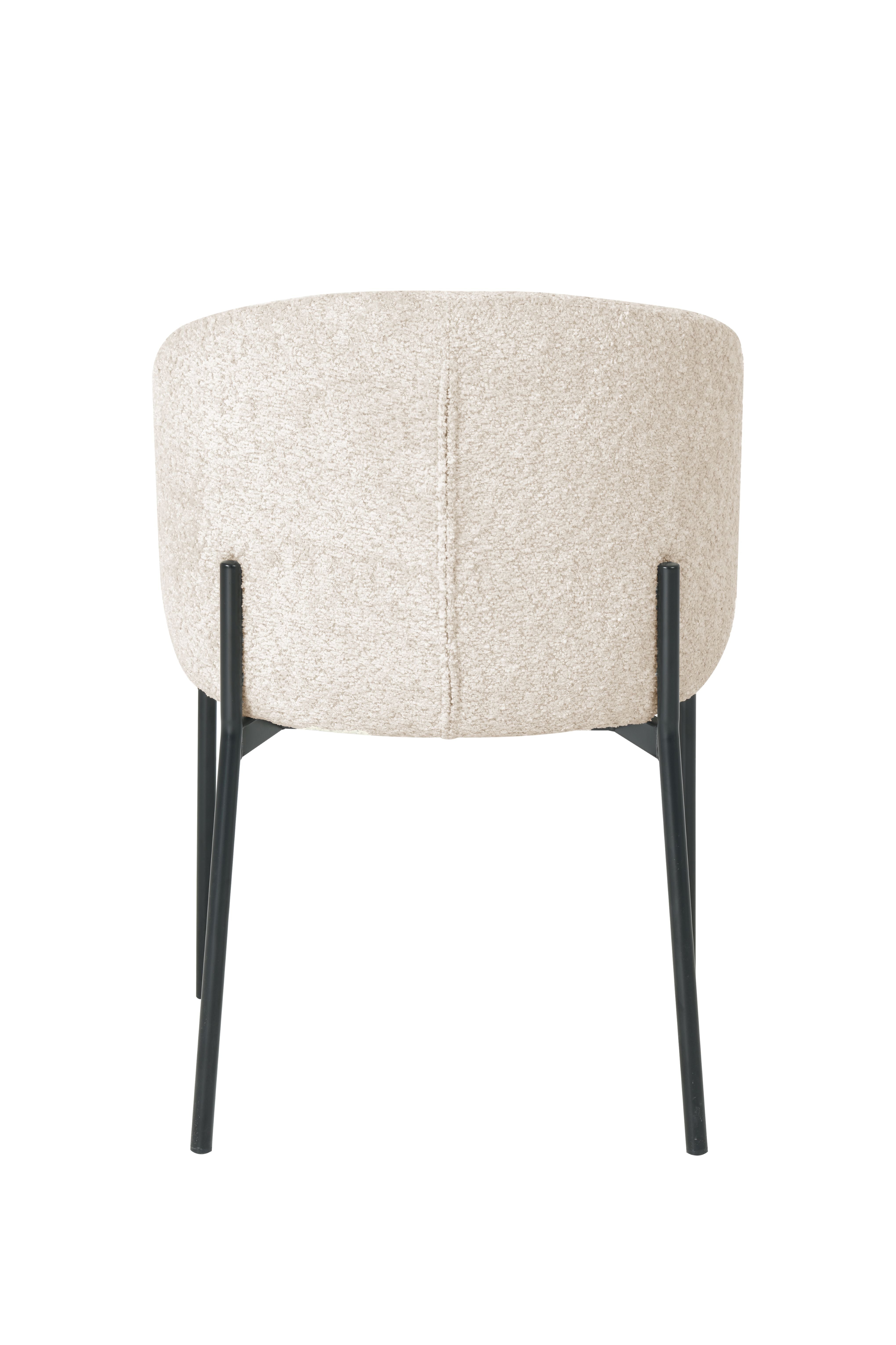 Mars Fabric Modern Upholstered Design Dining Chair Beige Mars Fabric Modern Upholstered Design Dining Chair Beige