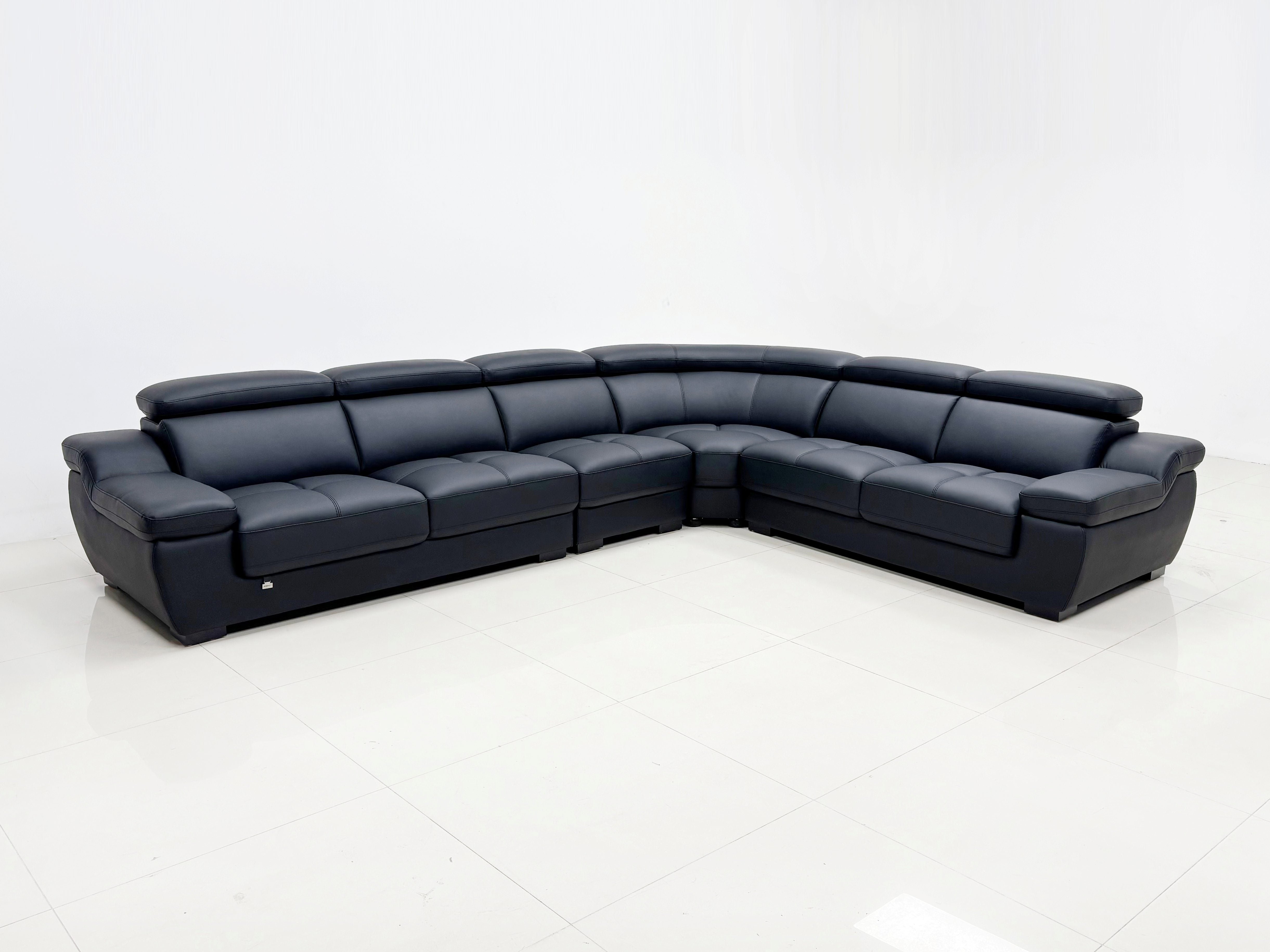Miami Leather Lounge Black Miami Leather Lounge Black