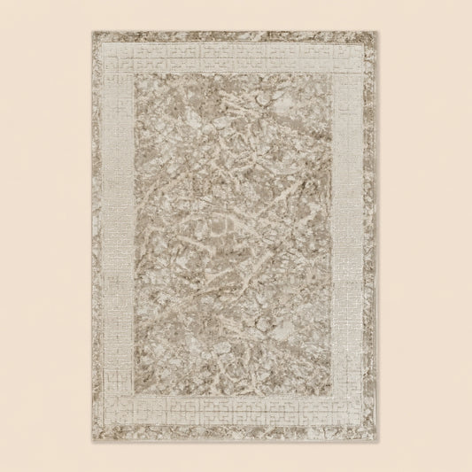 Marmaris D389A Beige V Beige Modern Area Rug