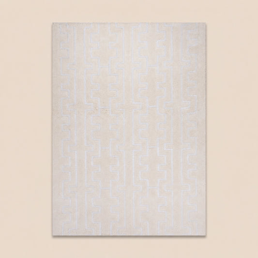 Soho 1278A Cream / White Modern Area Rug