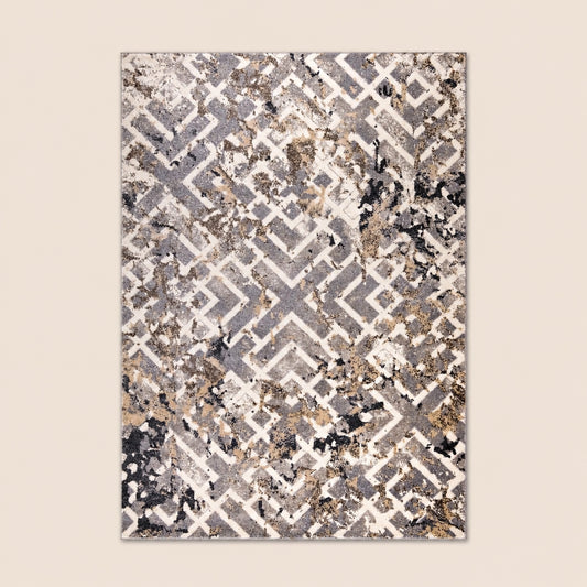 Tiger 9855A Cream / Beige Modern Area Rug