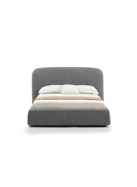 Newport Contemporary Bedroom Suite In Fabric Cream