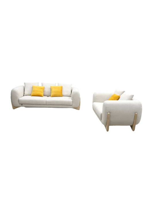 Erica Sofa Set Boucle Fabric