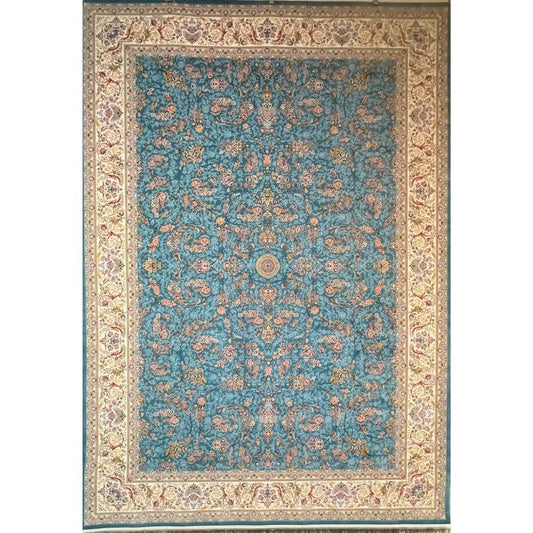 Zartosht 6600 Blue Persian Traditional Rug