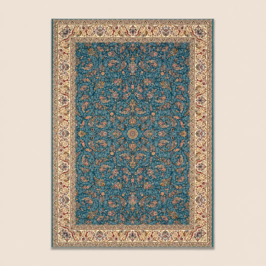 Zartosht 6600 Blue Persian Traditional Rug
