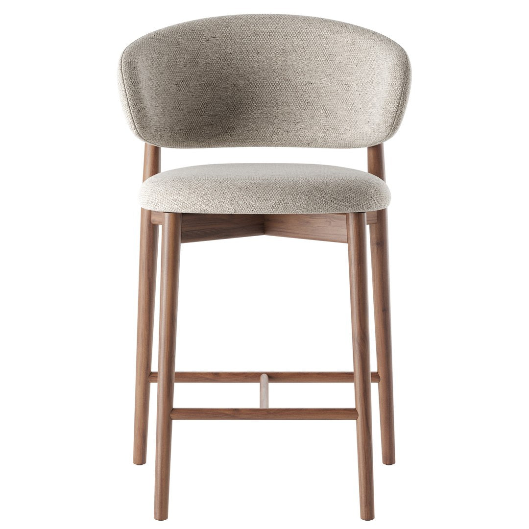 Samara Walnut Barstool Samara Walnut Barstool