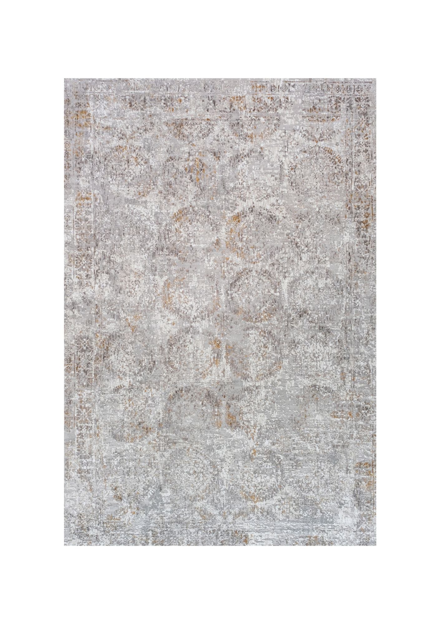 Rieka Ls276B Light Gray Modern Area Rug