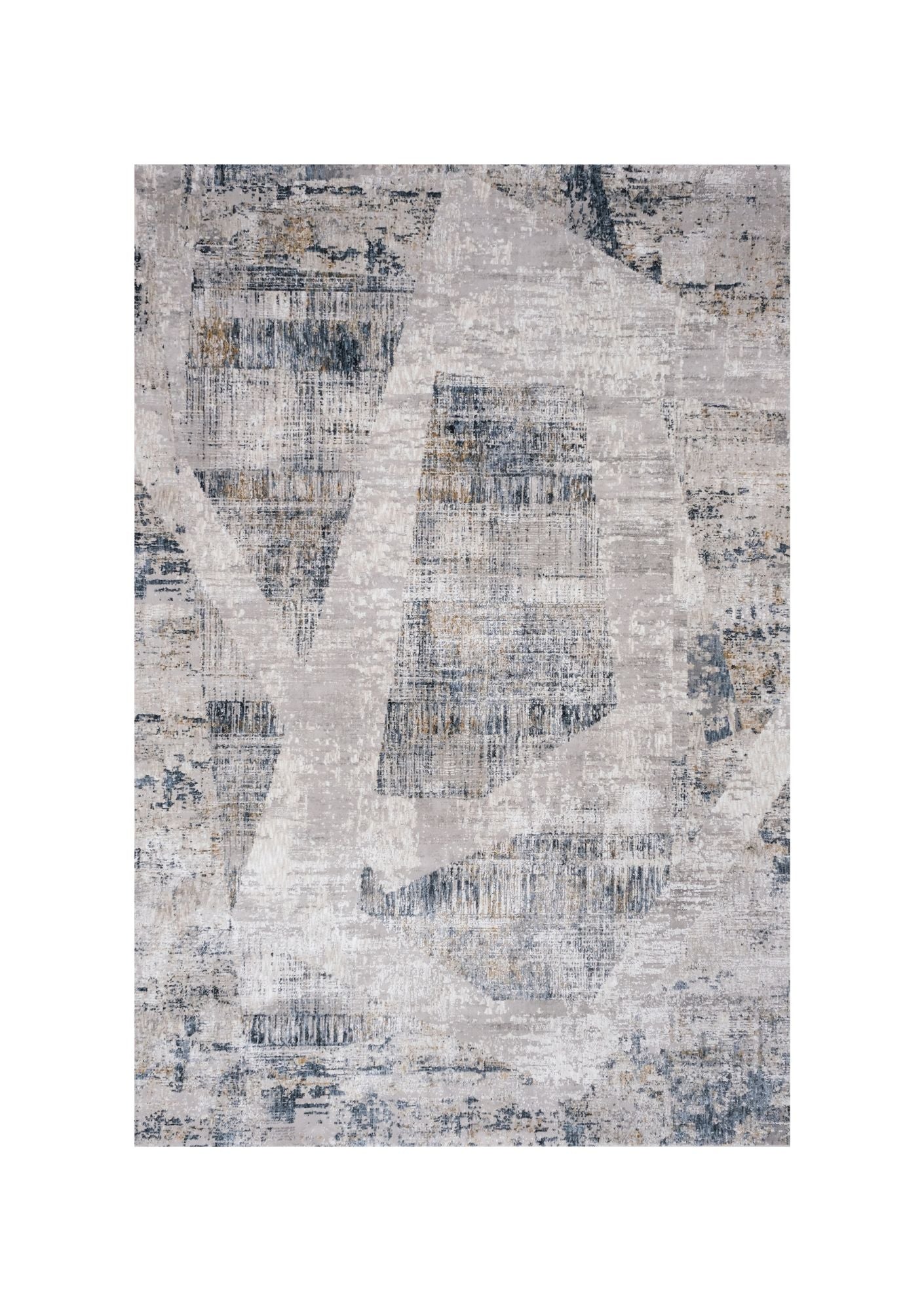 Rieka Ls266C Light Gray Modern Area Rug