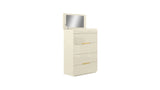 Liyana Modern Bedroom Suite Beige Gold
