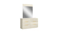 Liyana Modern Bedroom Suite Beige Gold