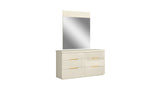 Liyana Modern Bedroom Suite Beige Gold