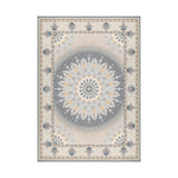 Dariush 1370 Traditional Persian Area Rug Silver