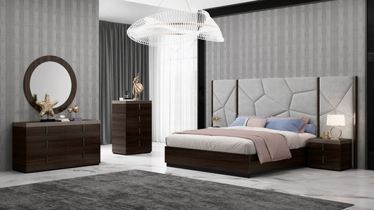Leah Modern Bedroom Suite Black