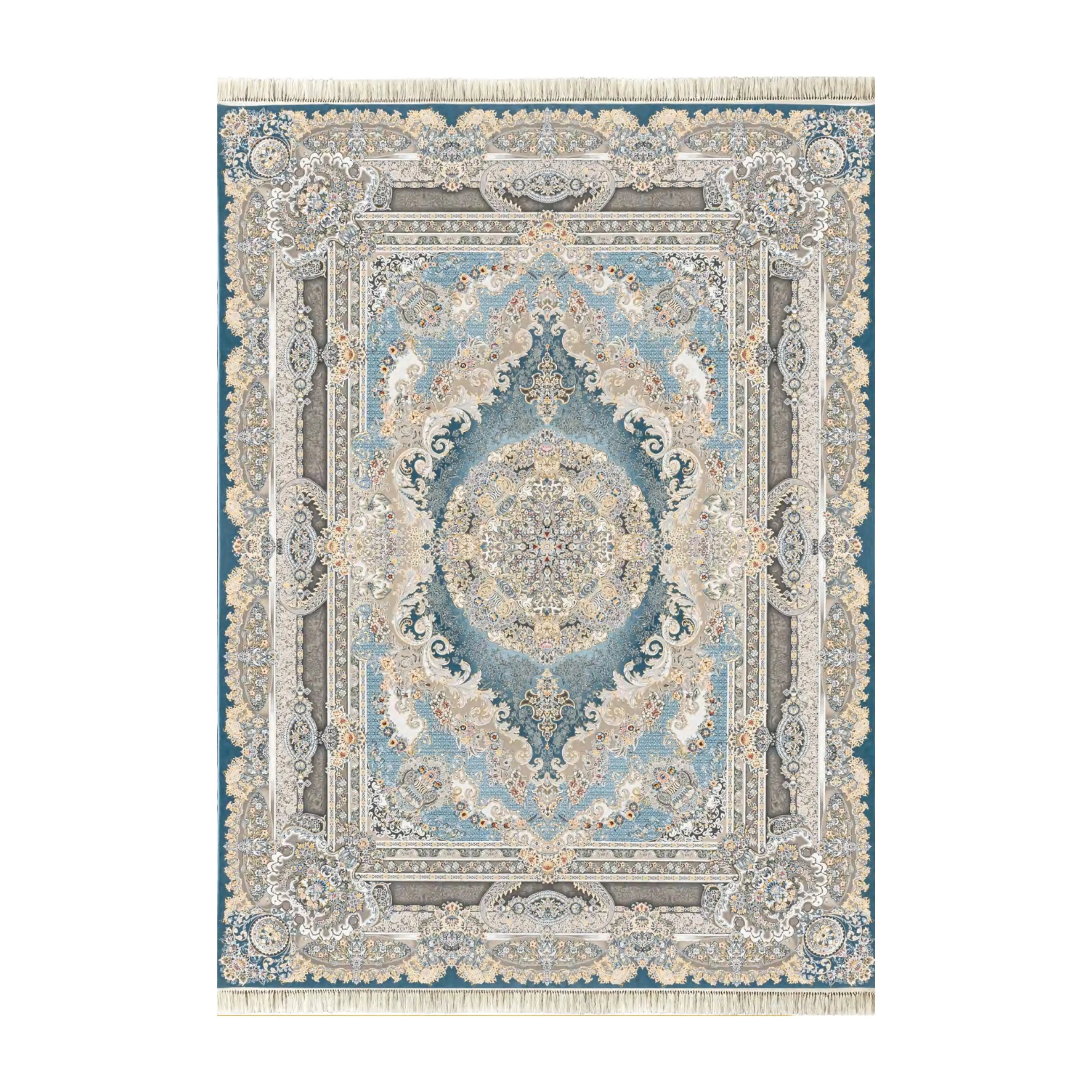 Dariush 1425 Traditional Persian Area Rug Blue