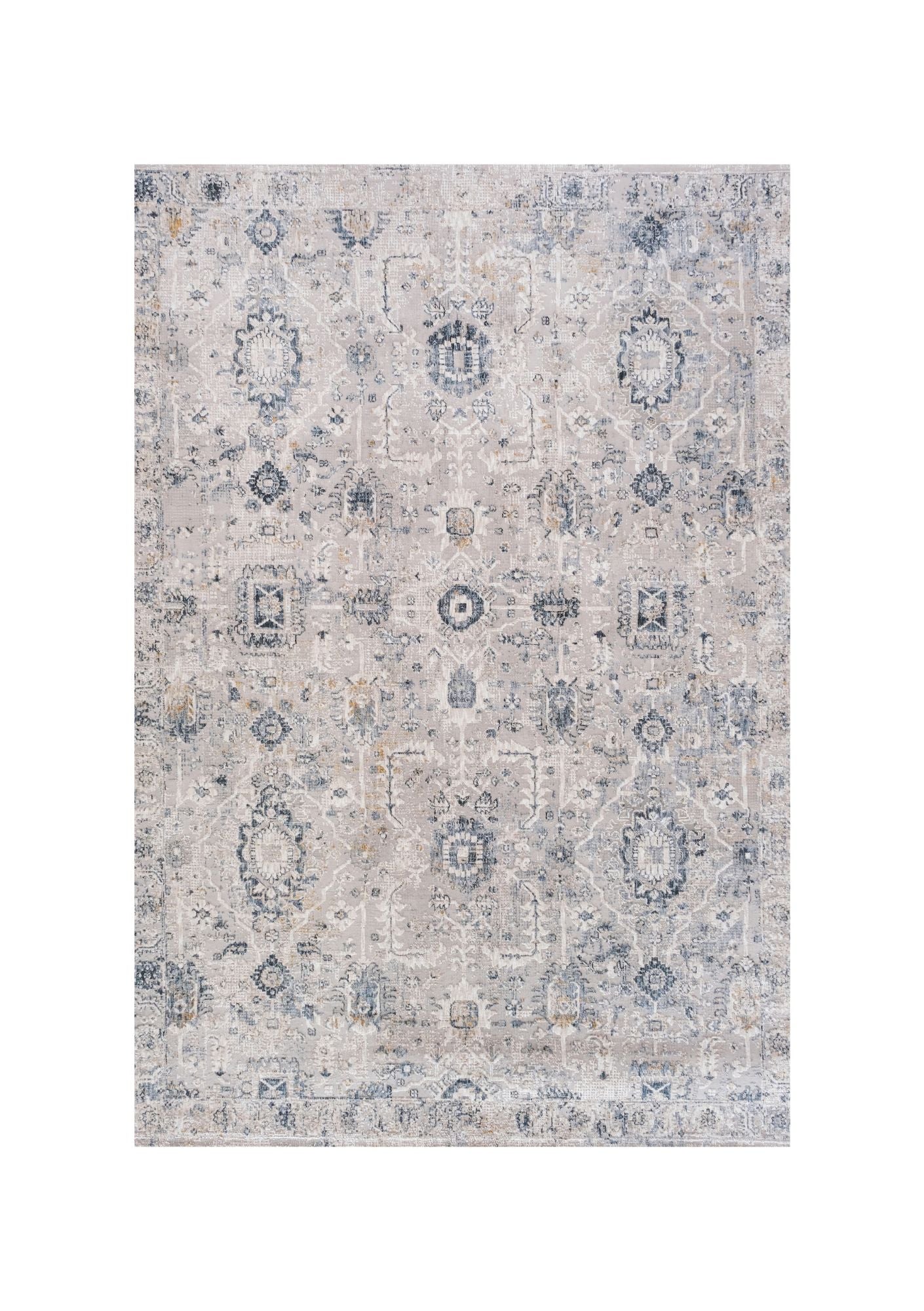 Rieka Ls278C Light Gray Modern Area Rug