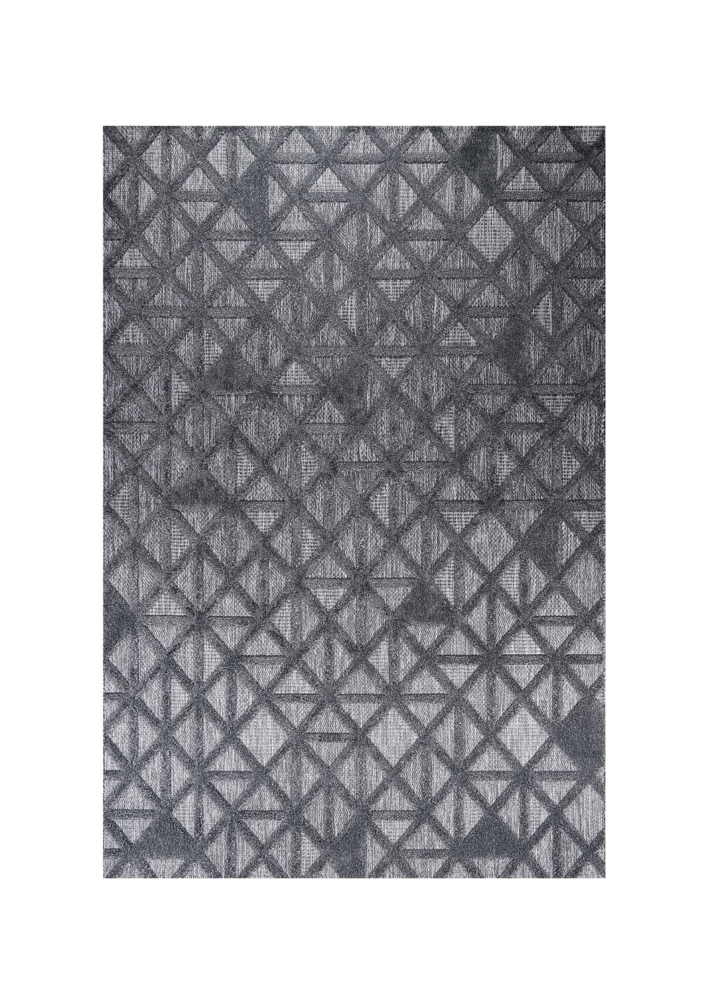 Venus E697A Dark Grey Modern Area Rug