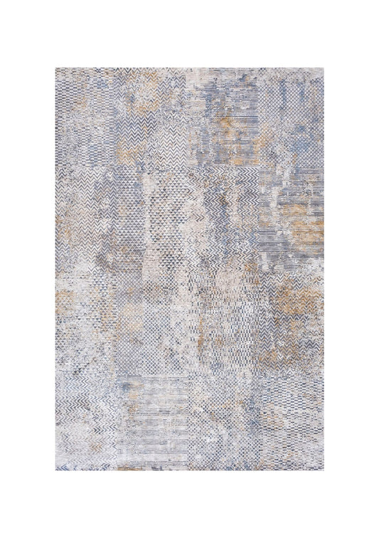 Plus Ls238A Modern Area Rug Light Gray