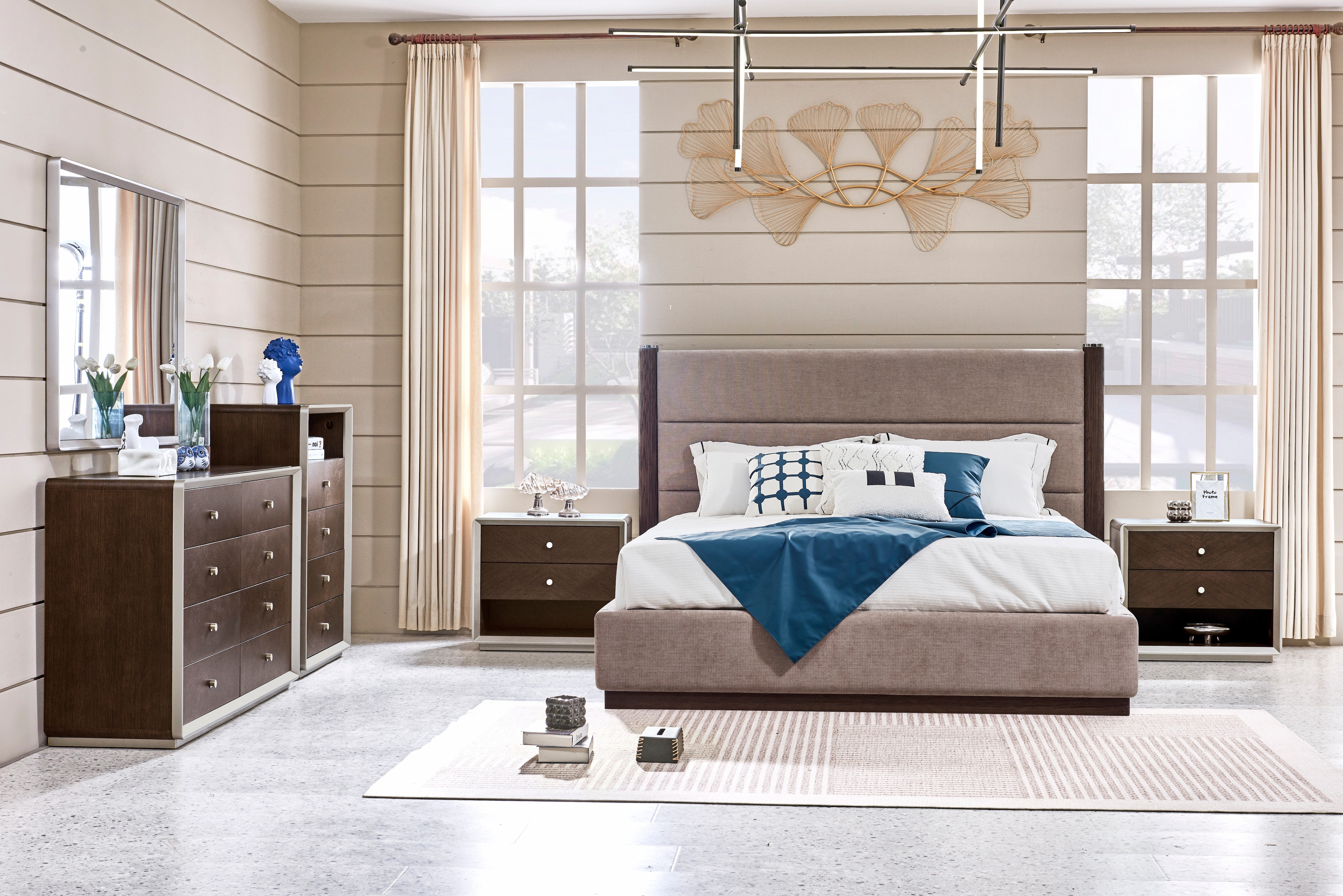 Madrid Luxury Bedroom Suite Brown