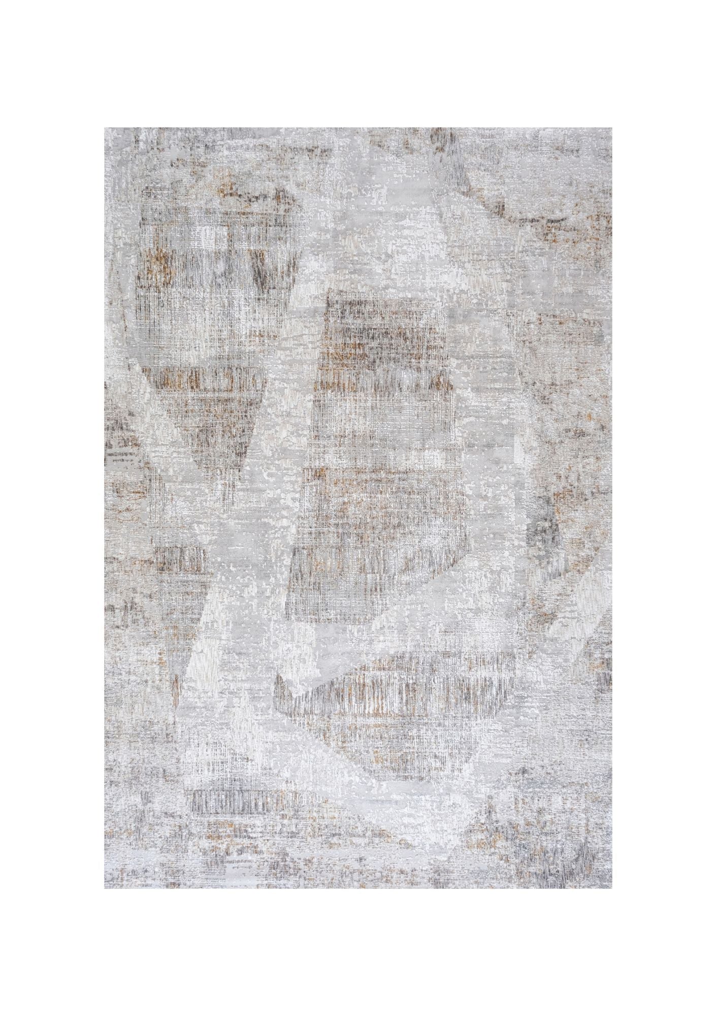 Rieka Ls266B Light Gray Modern Area Rug