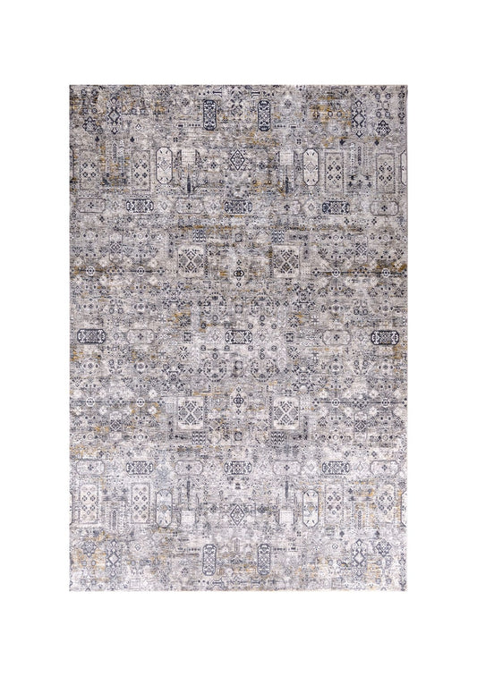 Plus Ls240B Modern Area Rug Light Gray